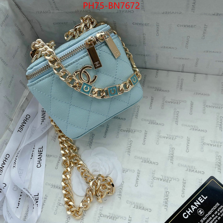 Chanel Bags(4A)-Vanity,ID: BN7672,$: 75USD