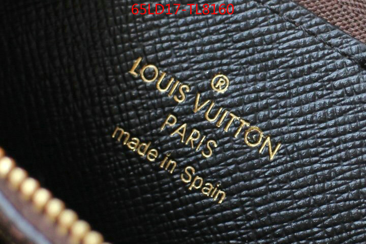 LV Bags(TOP)-Wallet,ID: TL8160,$: 65USD