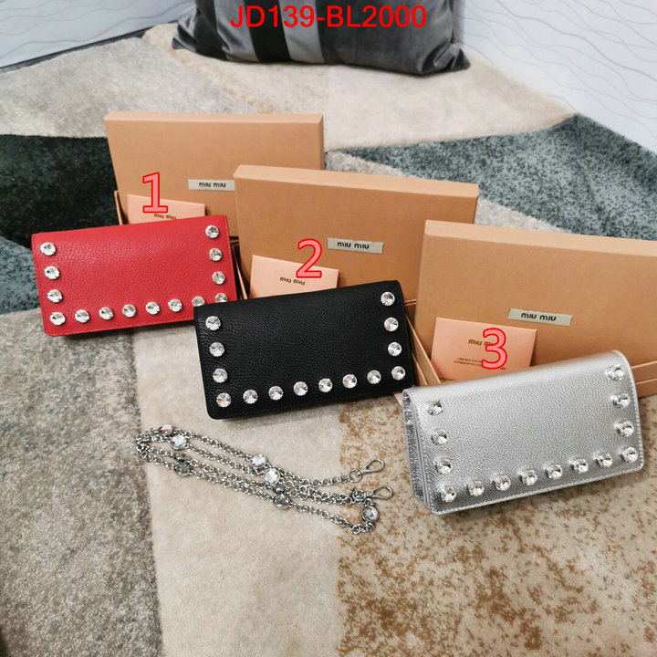 Miu Miu Bags(TOP)-Diagonal-,unsurpassed quality ,ID: BL2000,$: 239USD