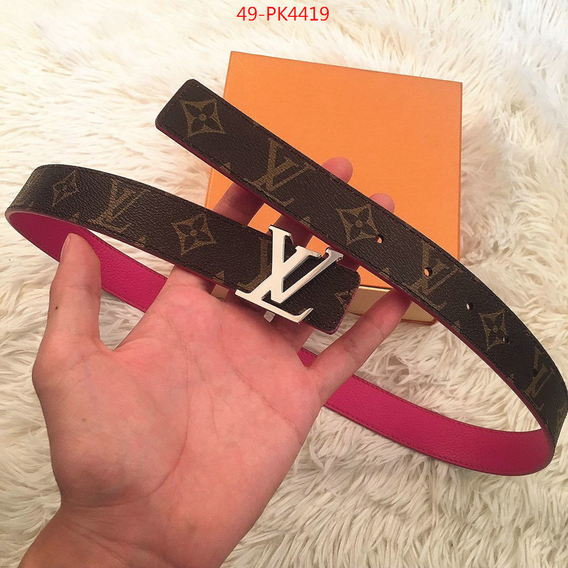 Belts-LV,where to buy fakes , ID: PK4419,$: 49USD