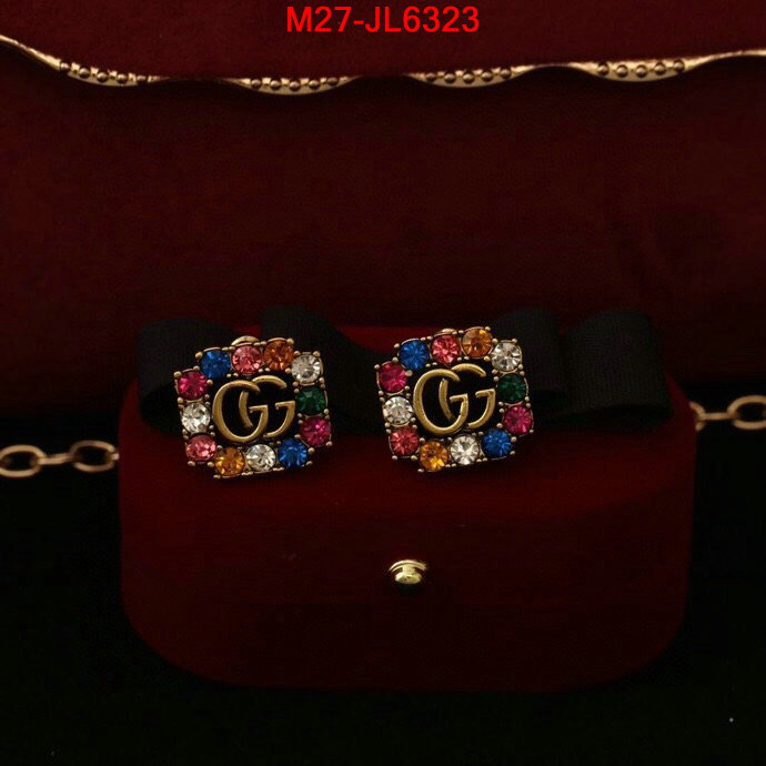 Jewelry-Gucci, ID: JL6323 ,for sale cheap now,$: 27USD