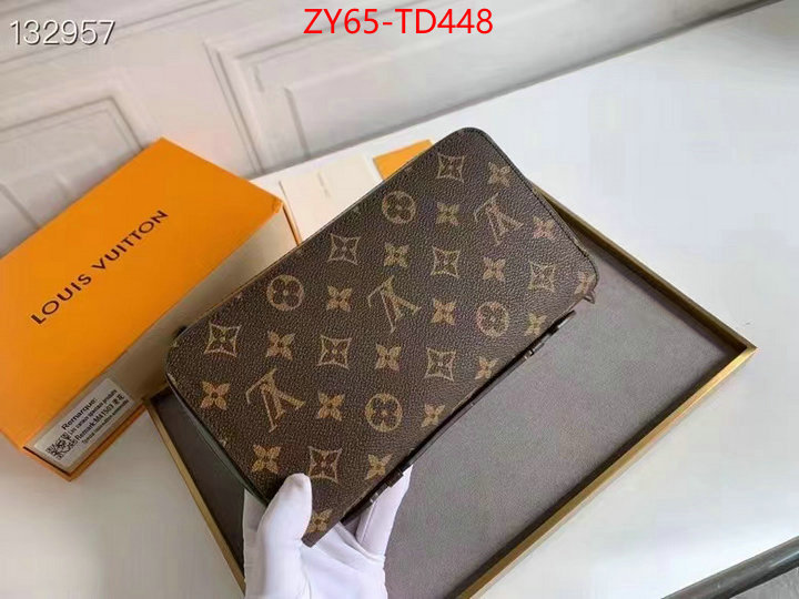 LV Bags(4A)-Wallet,ID: TD448,$: 65USD