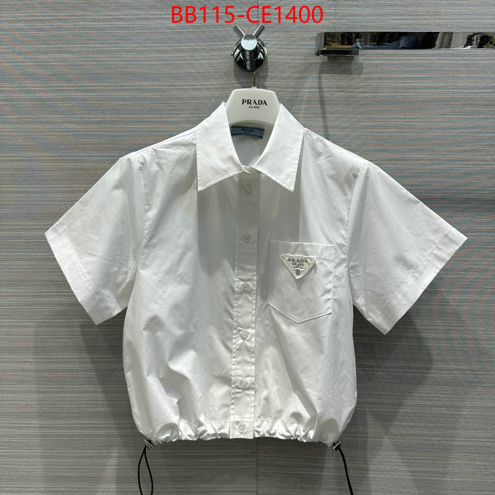 Clothing-Prada,high quality designer , ID: CE1400,$: 115USD