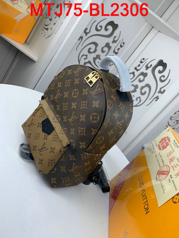 LV Bags(4A)-Backpack-,ID：BL2306,$:75USD