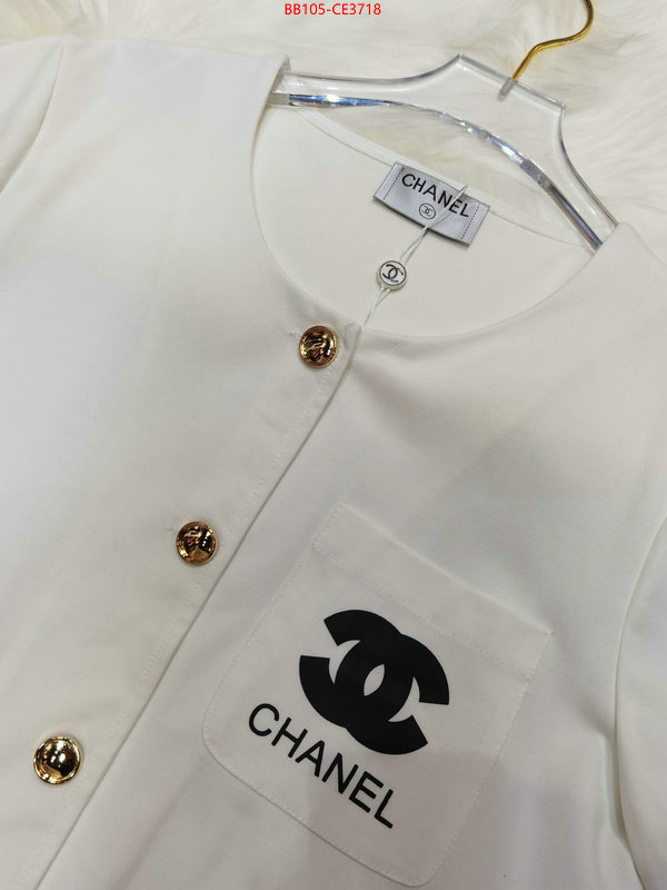 Clothing-Chanel,aaaaa quality replica ,ID: CE3718,$:105USD