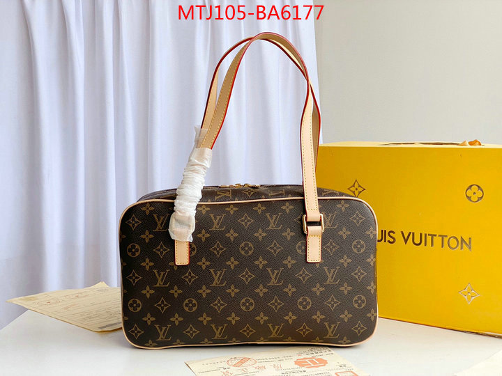 LV Bags(4A)-Handbag Collection-,ID: BA6177,$: 105USD