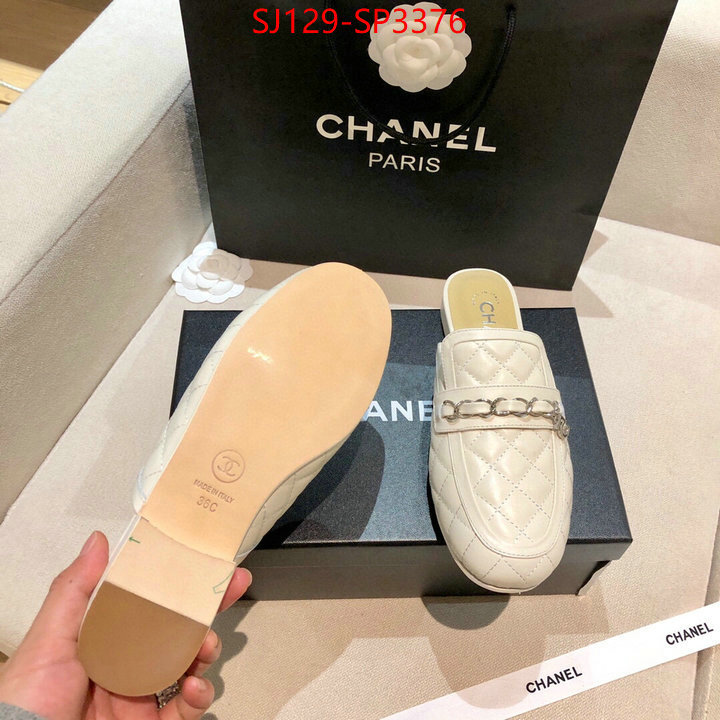 Women Shoes-Chanel,1:1 replica wholesale , ID: SP3376,$: 129USD