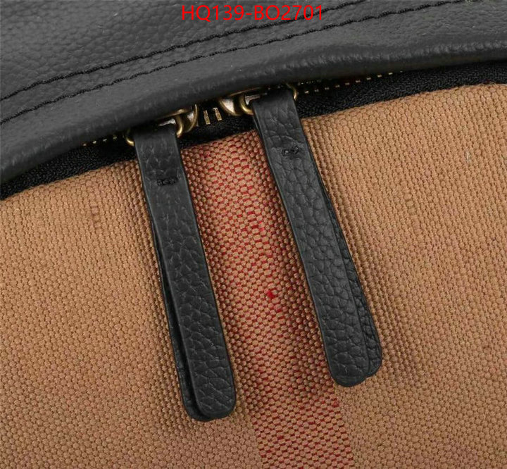 Burberry Bags(4A)-Backpack,high quality happy copy ,ID: BO2701,$: 139USD