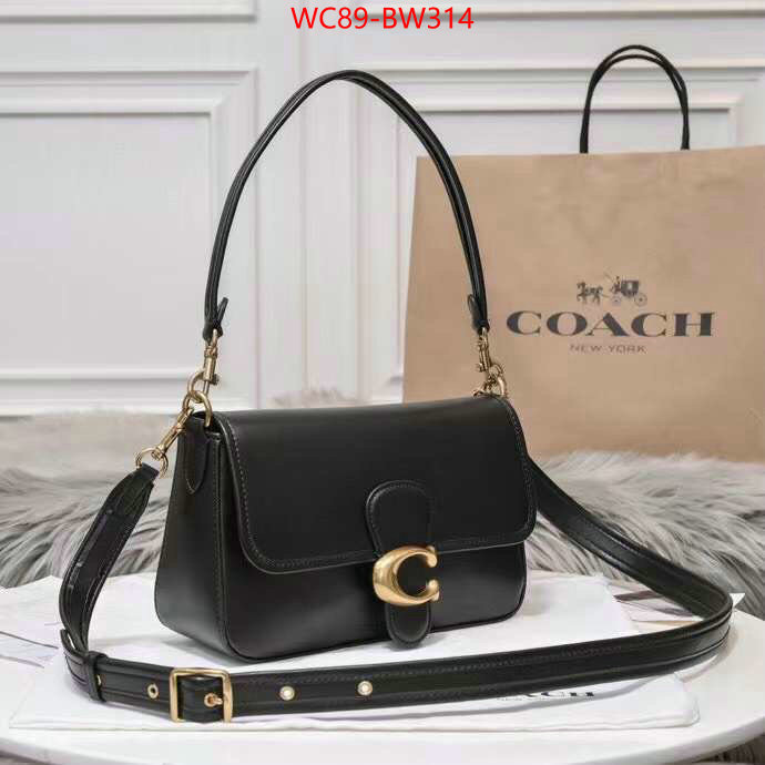 Coach Bags(4A)-Handbag-,replica best ,ID: BW314,$: 89USD