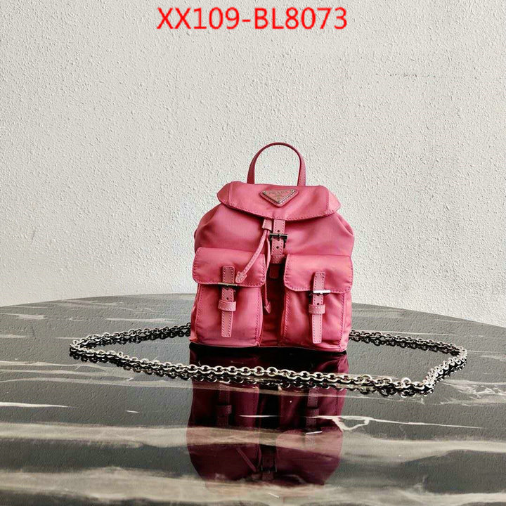 Prada Bags(TOP)-Backpack-,ID: BL8073,$: 109USD