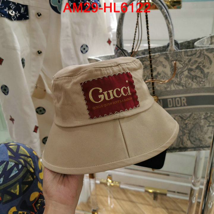 Cap (Hat)-Gucci,best site for replica , ID: HL6122,$: 29USD