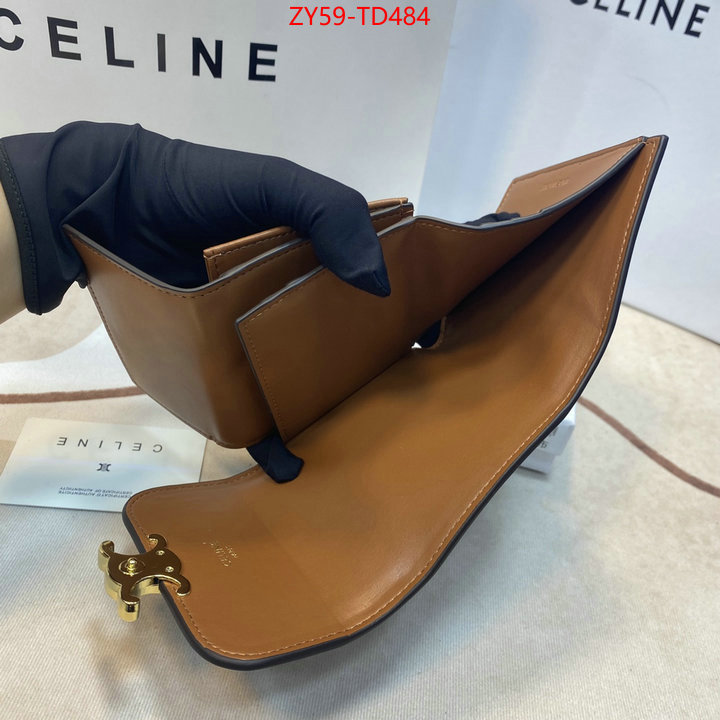 CELINE Bags(4A)-Wallet,1:1 replica ,ID: TD484,$: 59USD