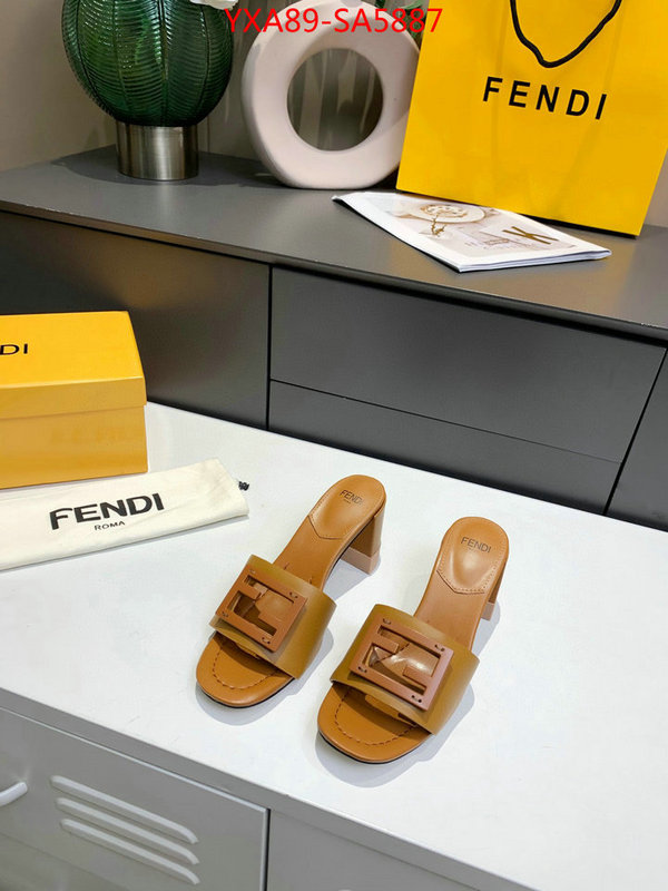 Women Shoes-Fendi,at cheap price , ID: SA5887,$: 89USD