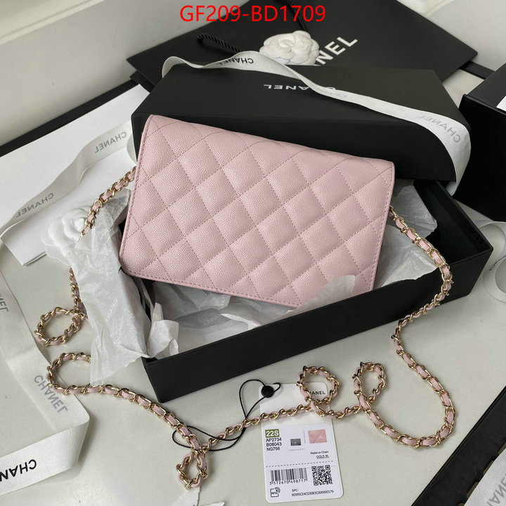 Chanel Bags(TOP)-Diagonal-,ID: BD1709,$: 209USD