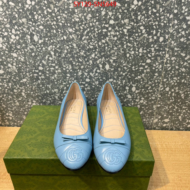 Women Shoes-Gucci,7 star quality designer replica , ID: SN5649,$: 129USD