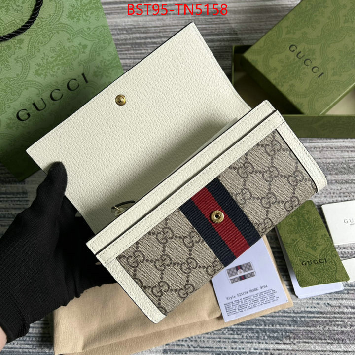 Gucci Bags(TOP)-Wallet-,ID: TN5158,$: 95USD
