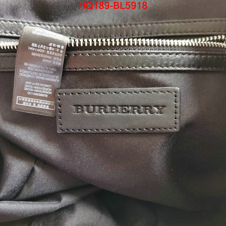 Burberry Bags(TOP)-Backpack-,is it ok to buy replica ,ID: BL5918,$: 189USD