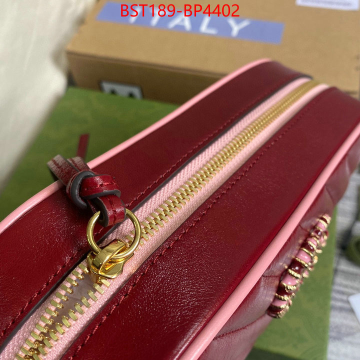 Gucci Bags(TOP)-Marmont,fake cheap best online ,ID: BP4402,$: 189USD