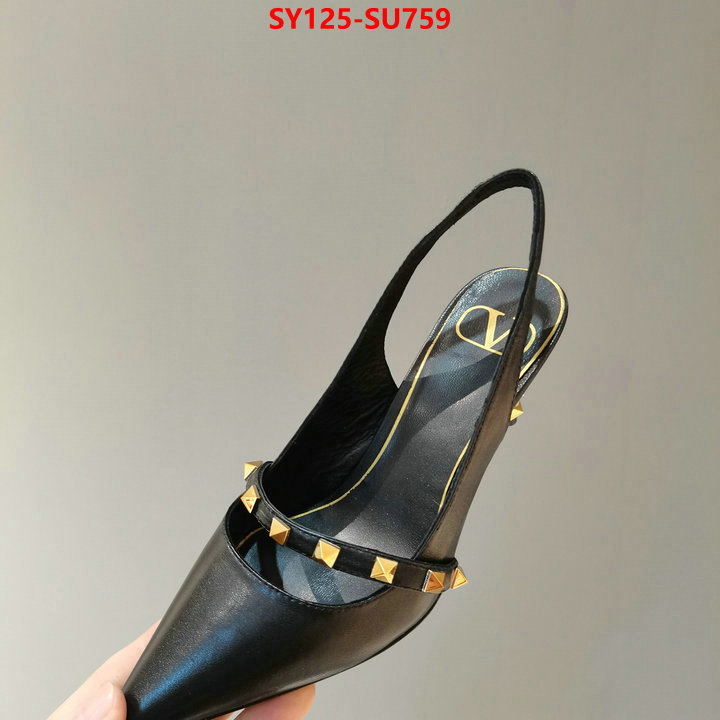 Women Shoes-Valentino,perfect replica , ID: SU759,$: 125USD