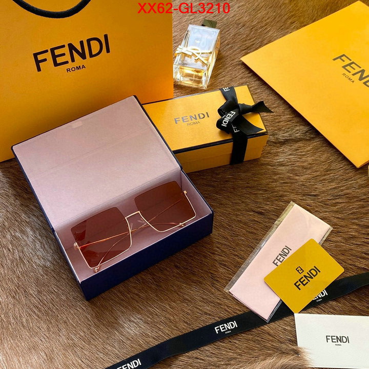 Glasses-Fendi,top perfect fake , ID: GL3210,$: 62USD