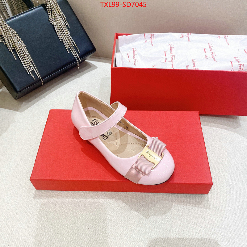 Kids shoes-Ferragamo,quality aaaaa replica , ID: SD7045,$: 99USD