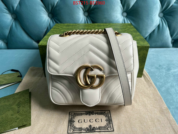 Gucci Bags(TOP)-Marmont,aaaaa+ replica designer ,ID: BE3960,$: 215USD