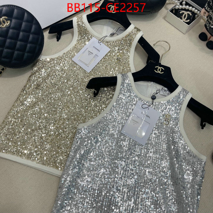 Clothing-Chanel,styles & where to buy , ID: CE2257,$: 115USD