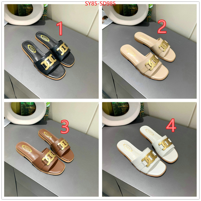 Women Shoes-Tods,buy cheap replica ,designer high replica , ID: SD985,$: 85USD
