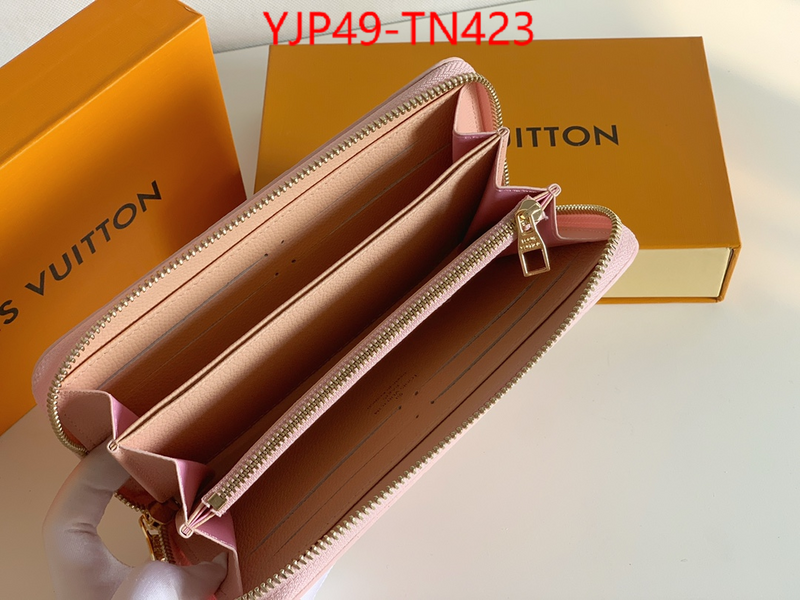 LV Bags(4A)-Wallet,ID: TN423,$: 49USD