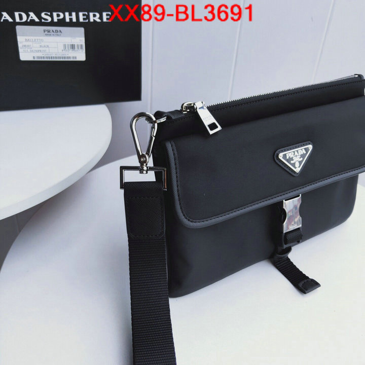 Prada Bags(TOP)-Clutch-,ID: BL3691,$: 89USD