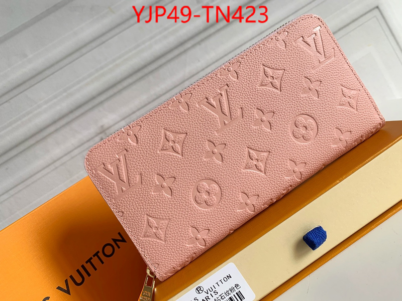 LV Bags(4A)-Wallet,ID: TN423,$: 49USD