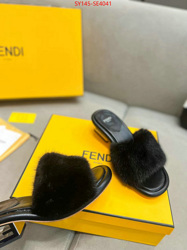 Women Shoes-Fendi,best replica quality , ID: SE4041,$: 145USD