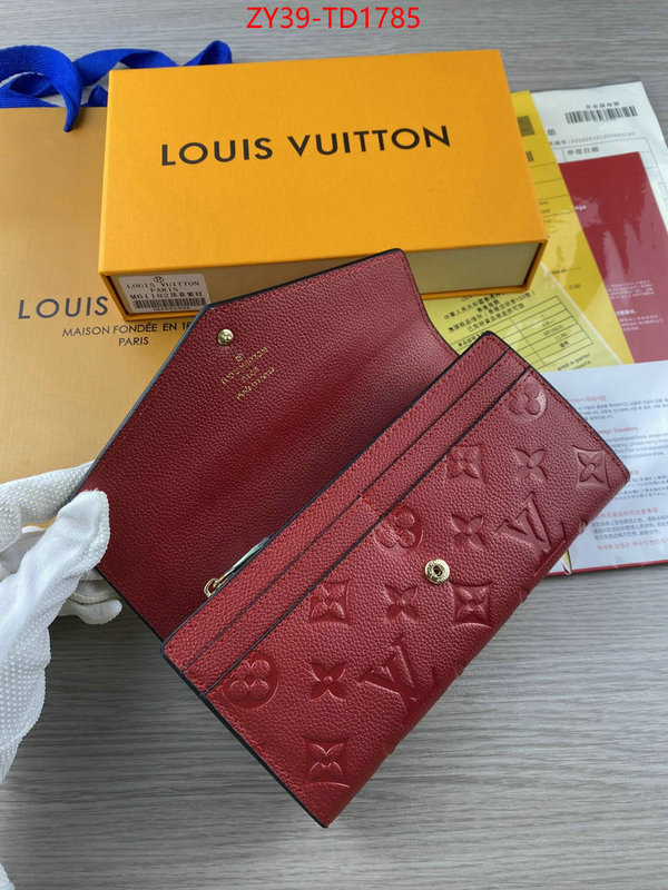 LV Bags(4A)-Wallet,ID: TD1785,$: 39USD