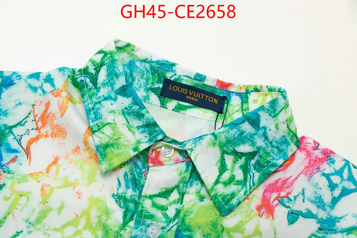 Clothing-LV,new designer replica , ID: CE2658,$: 45USD