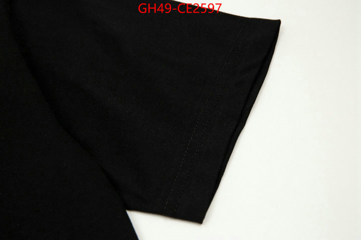 Clothing-Gucci,shop cheap high quality 1:1 replica , ID: CE2597,$: 49USD