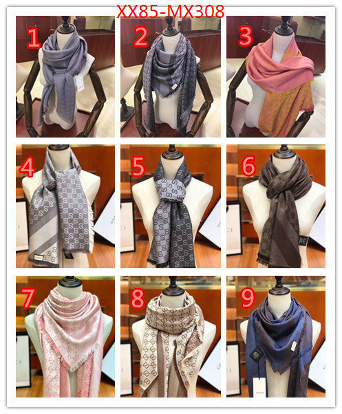 Scarf-Gucci,replica aaaaa+ designer , ID: MX308,$: 85USD