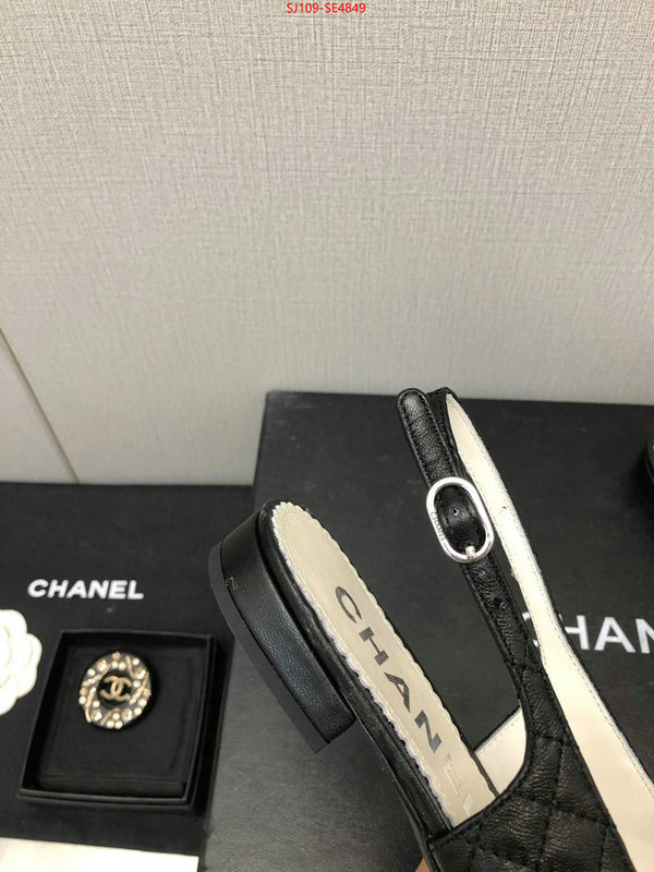 Women Shoes-Chanel,cheap replica designer , ID: SE4849,$: 109USD