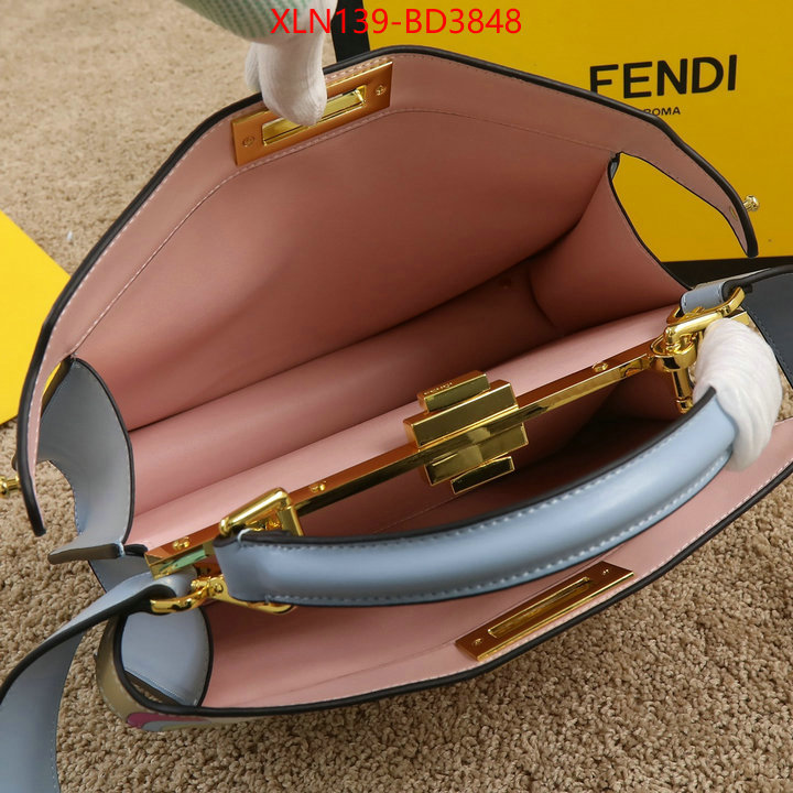 Fendi Bags(4A)-Peekaboo,2023 replica wholesale cheap sales online ,ID: BD3848,$: 139USD