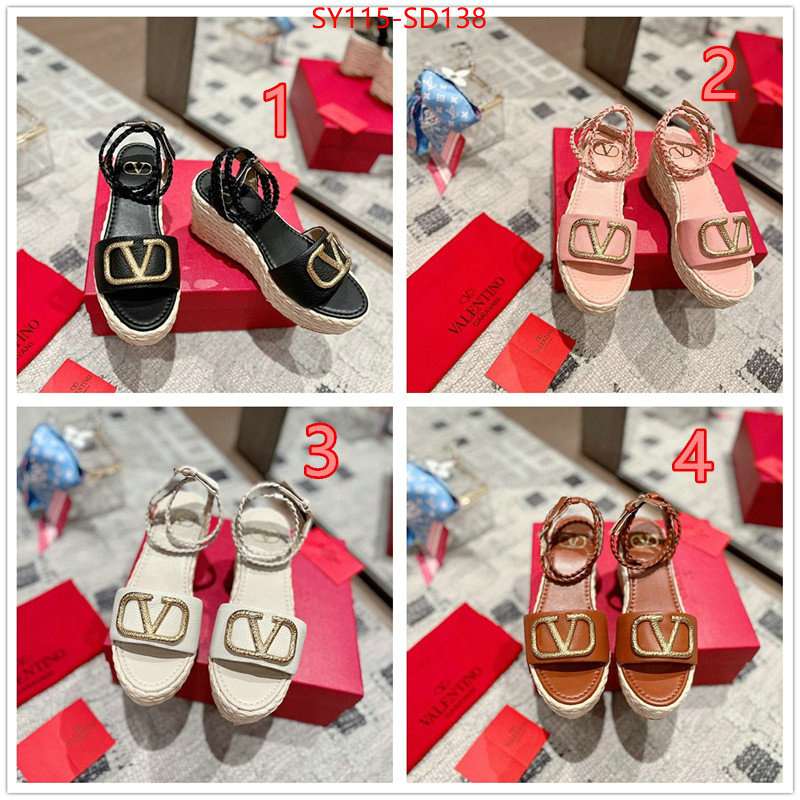 Women Shoes-Valentino,replica , ID: SD138,$: 115USD