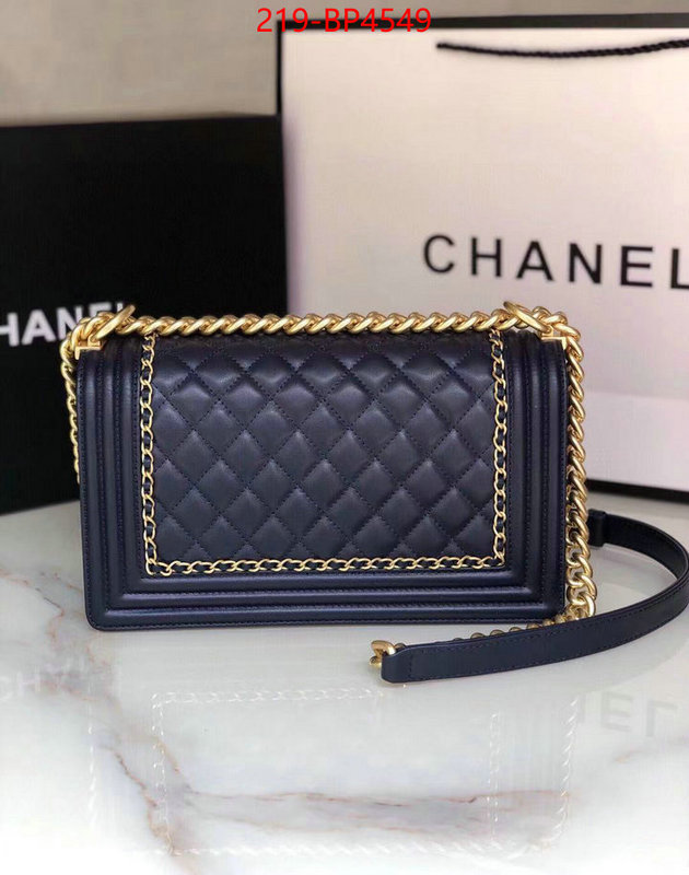 Chanel Bags(TOP)-Le Boy,ID: BP4549,$: 219USD