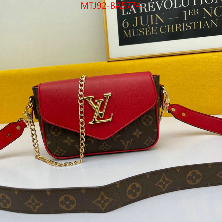 LV Bags(4A)-Pochette MTis Bag-Twist-,ID: BA5774,$: 92USD