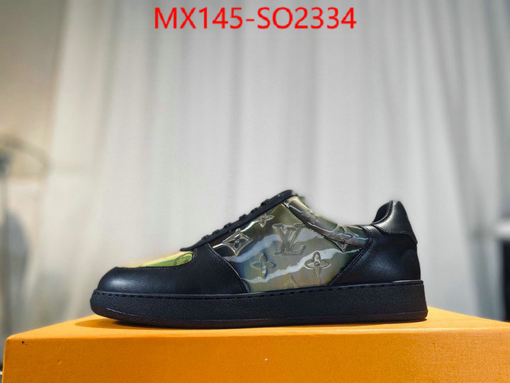 Men Shoes-LV,2023 aaaaa replica customize , ID: SO2334,$: 145USD