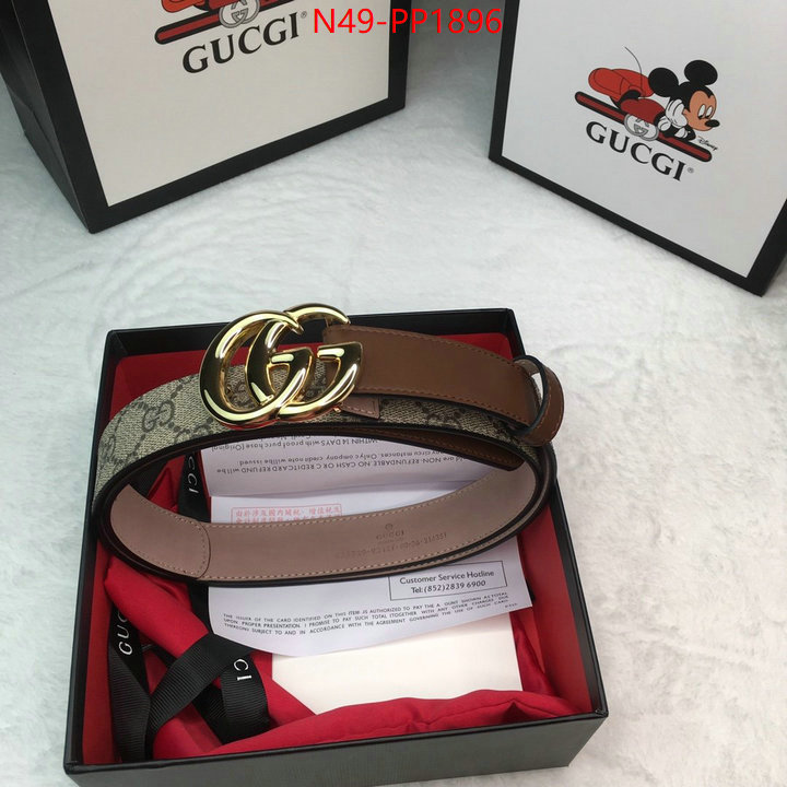 Belts-Gucci,fake designer , ID: PP1896,$: 49USD