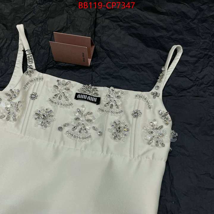 Clothing-MIU MIU,top perfect fake , ID: CP7347,$: 119USD