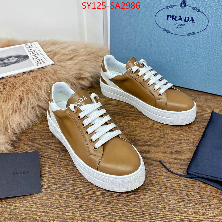 Women Shoes-Prada,high quality , ID:SA2986,$: 125USD