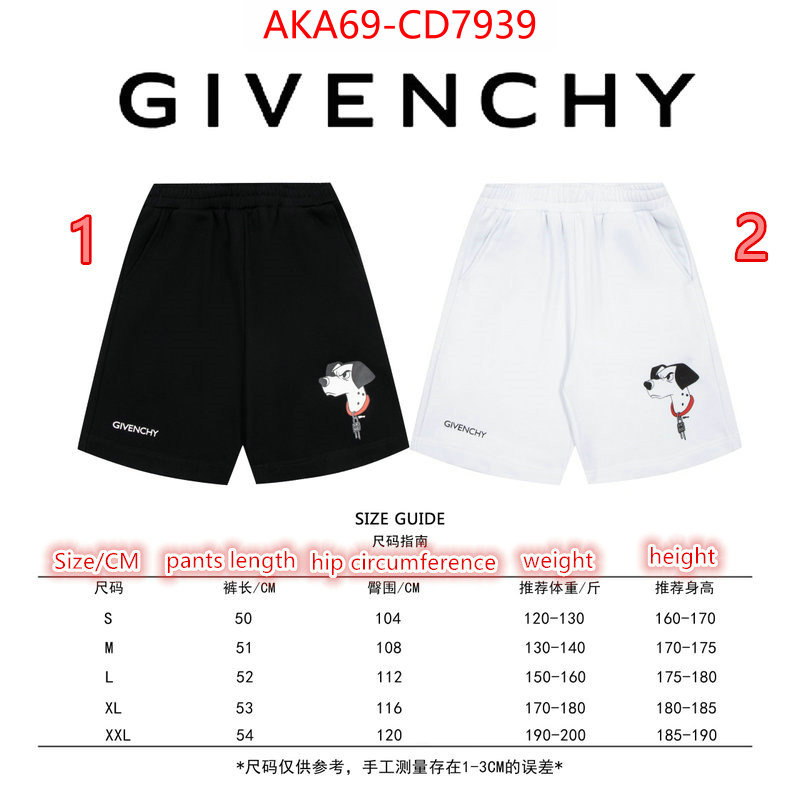 Clothing-Givenchy,same as original ,ID: CD7939,$: 69USD