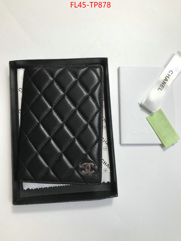 Chanel Bags(4A)-Wallet-,ID: TP878,$: 45USD