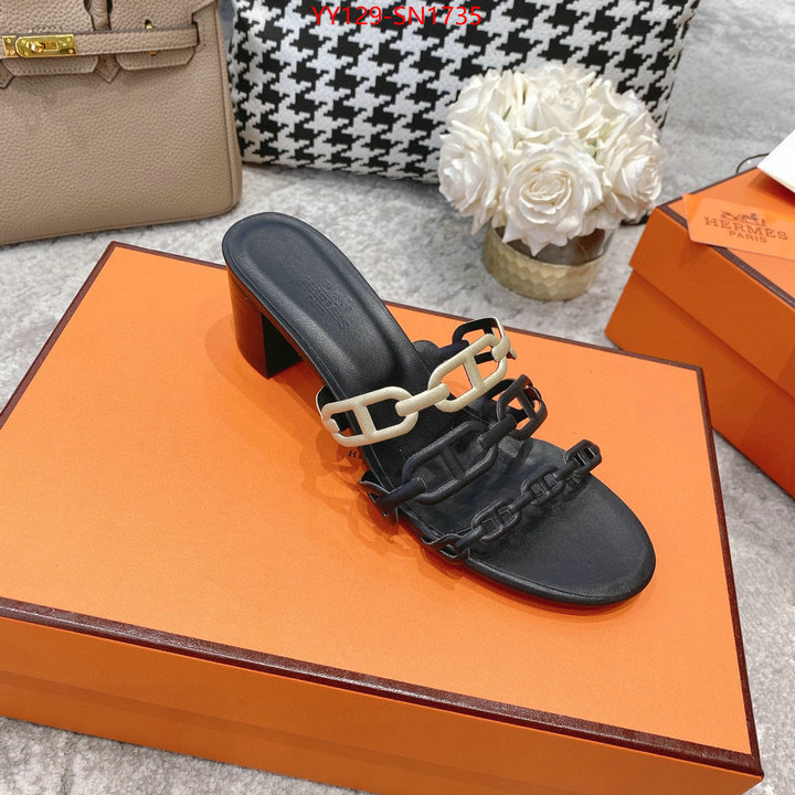 Women Shoes-Hermes,best quality replica , ID: SN1735,$: 129USD