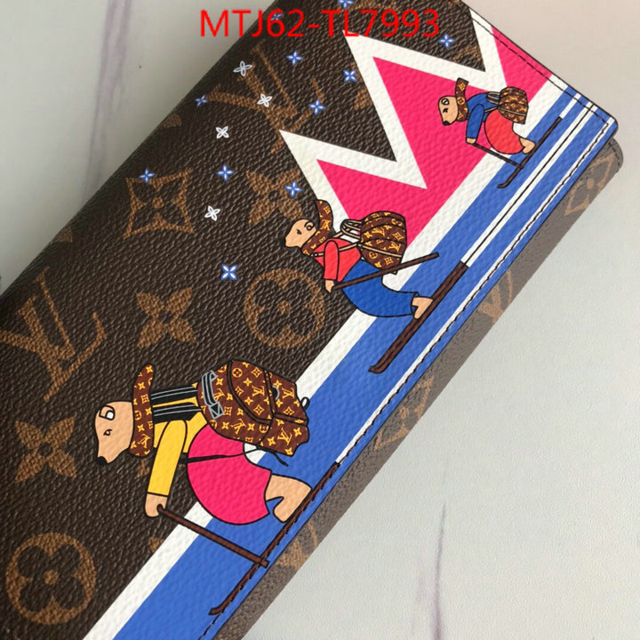 LV Bags(4A)-Wallet,ID: TL7993,$: 62USD