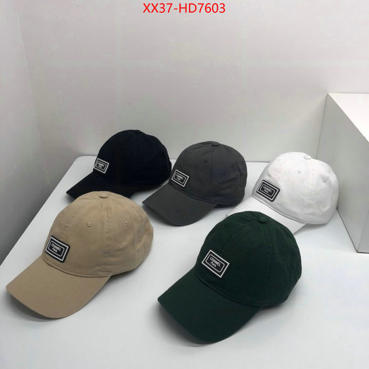 Cap (Hat)-Chanel,brand designer replica , ID: HD7603,$: 37USD